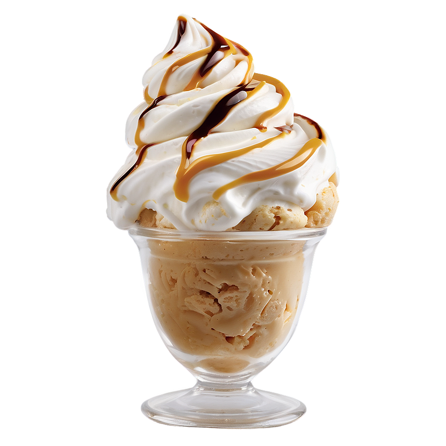 Pumpkin Spice Ice Cream Sundae Png 06282024