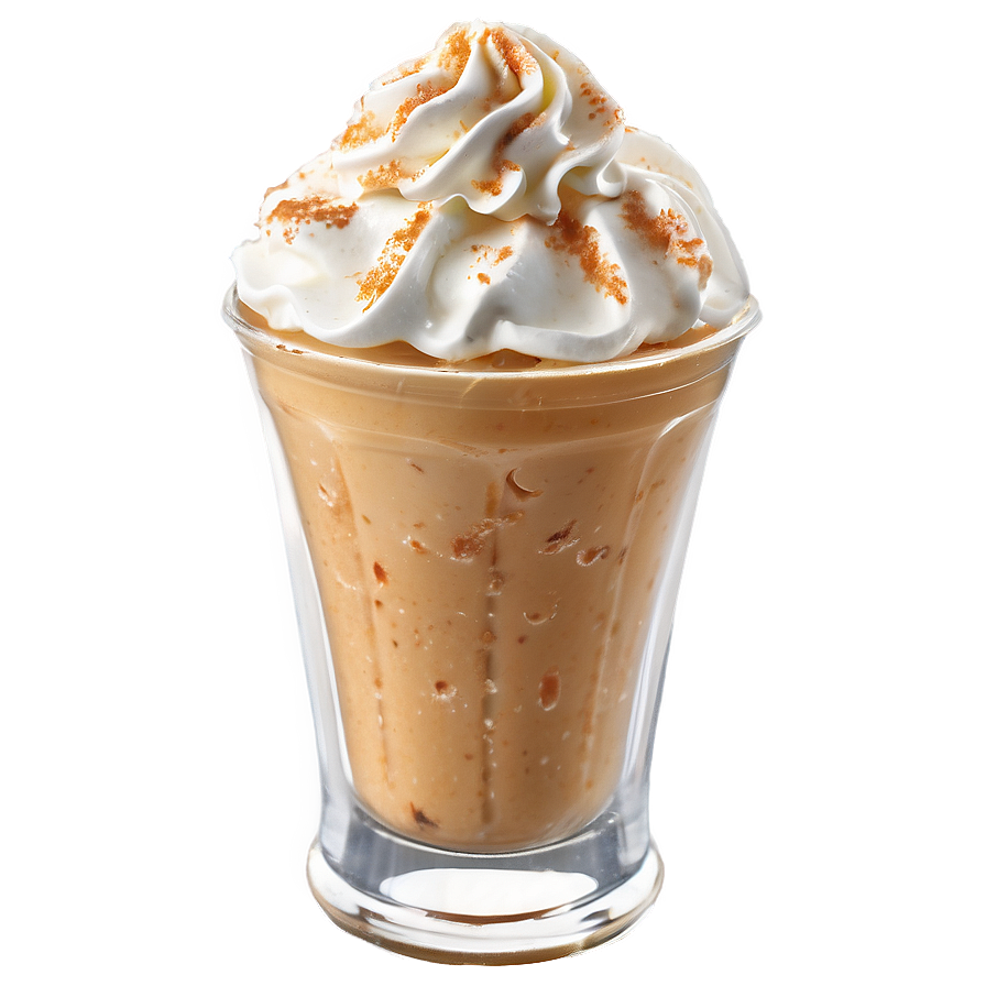 Pumpkin Spice Milkshake Png Mxg