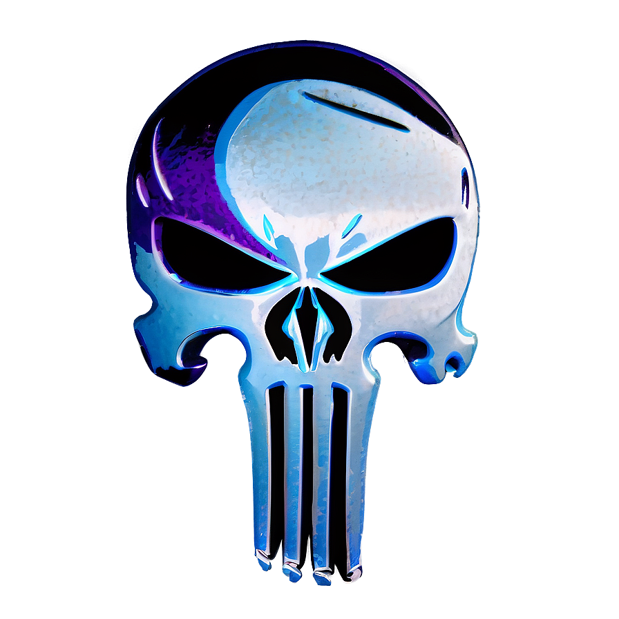 Punisher Skull in Armor PNG 06252024 PNG with transparent background