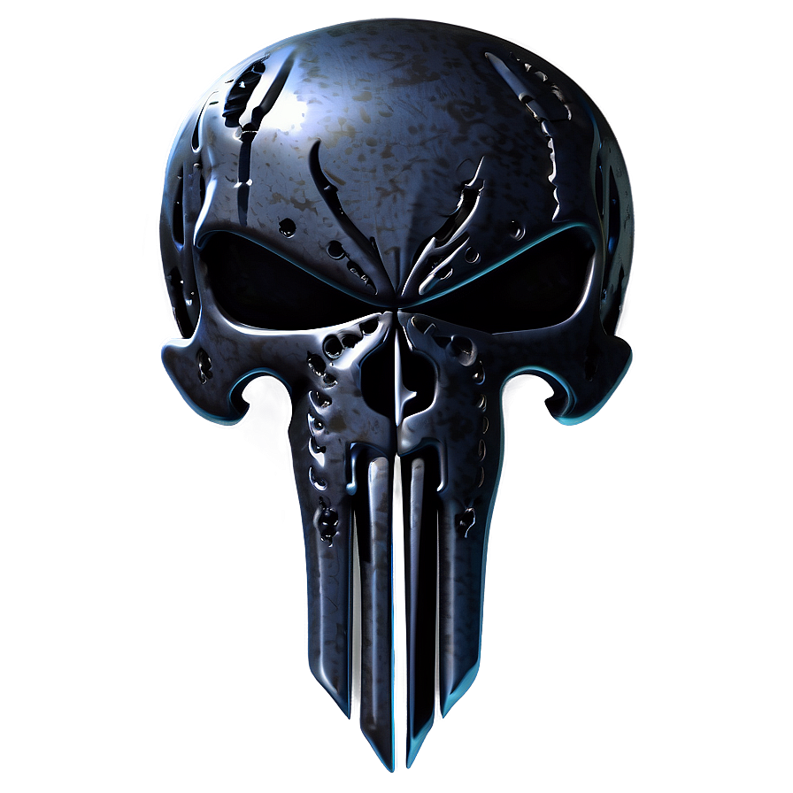 Punisher Skull with Swords PNG 06252024 PNG with transparent background