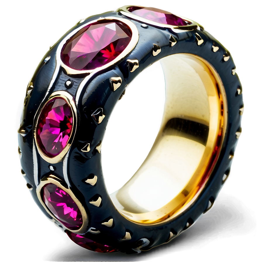 Punk Rock Rings PNG oyw PNG with transparent background