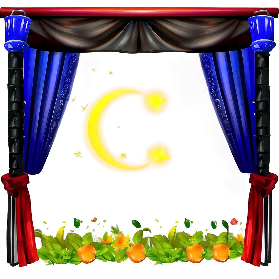 Puppet Theatre Stage PNG 06242024 PNG with transparent background