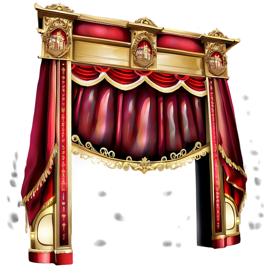 Puppet Theatre Stage PNG ppn PNG with transparent background