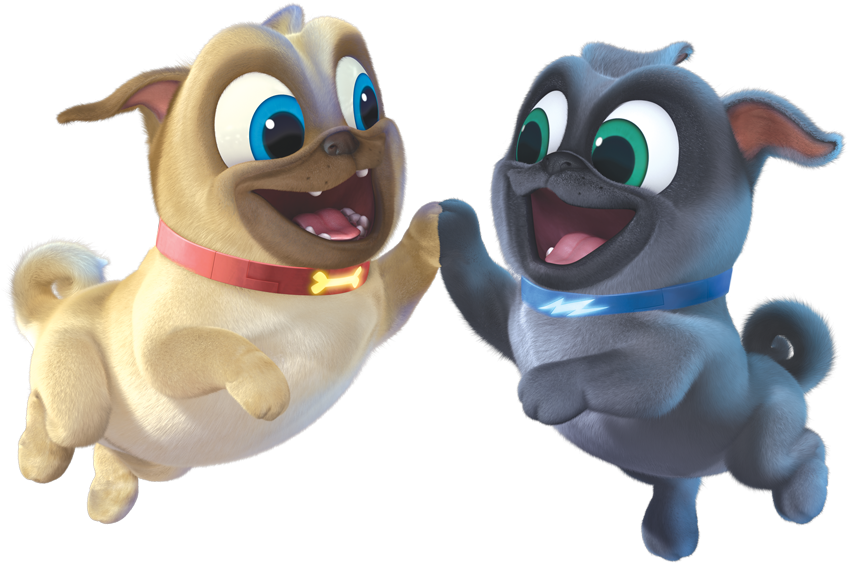 Puppy Dog Pals Cake , Transparent Cartoons - Puppy Dog Pals Backgrounds, HD Png Download PNG with transparent background