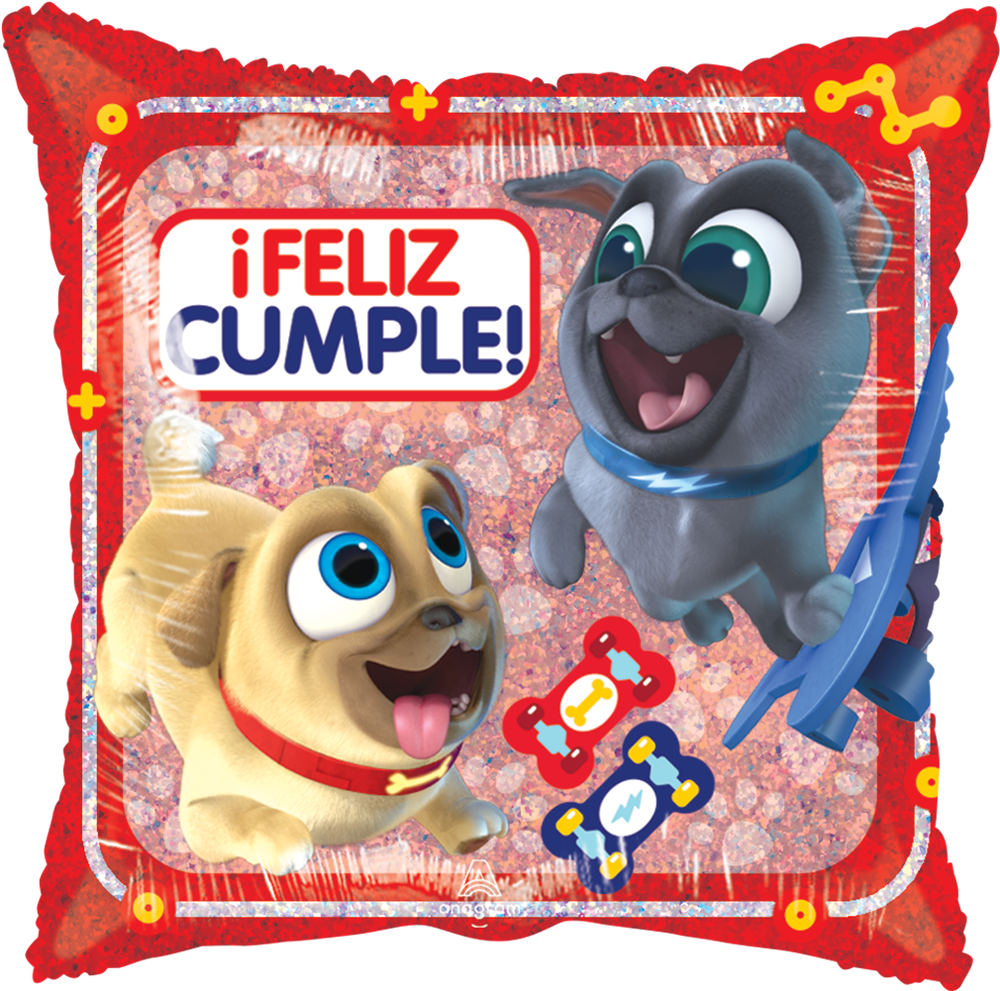 Puppy Dog Pals Feliz Cumple Birthday Greeting