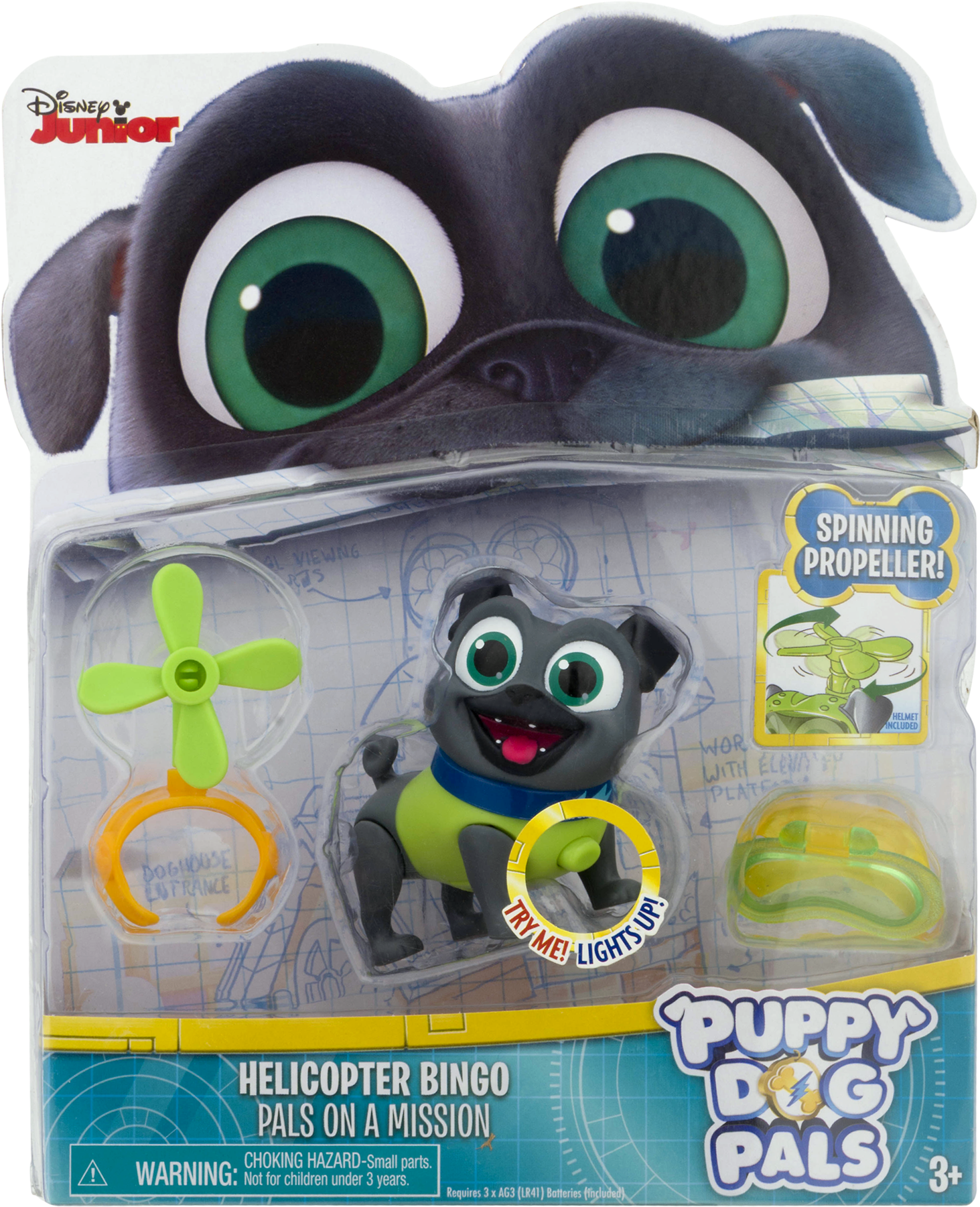 Puppy Dog Pals Helicopter Bingo Toy Packaging