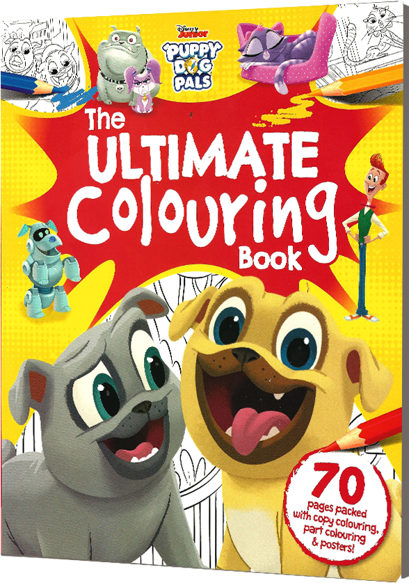 Puppy Dog Pals Ultimate Colouring Book Cover