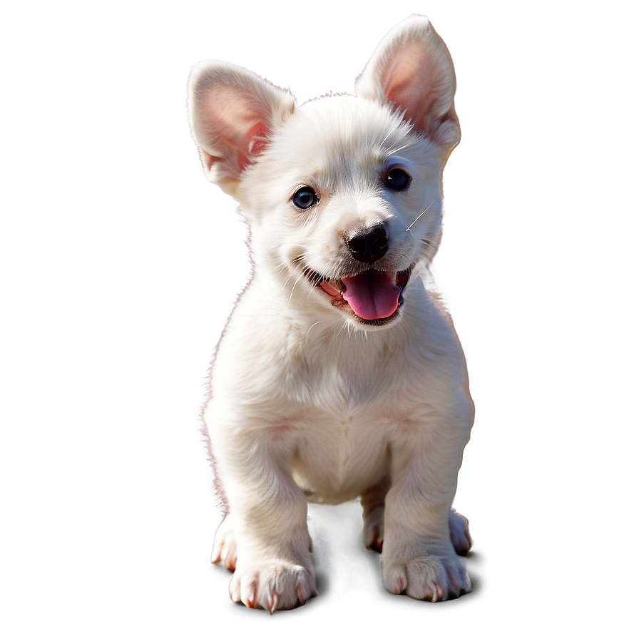 Puppy With Flowers Png 70