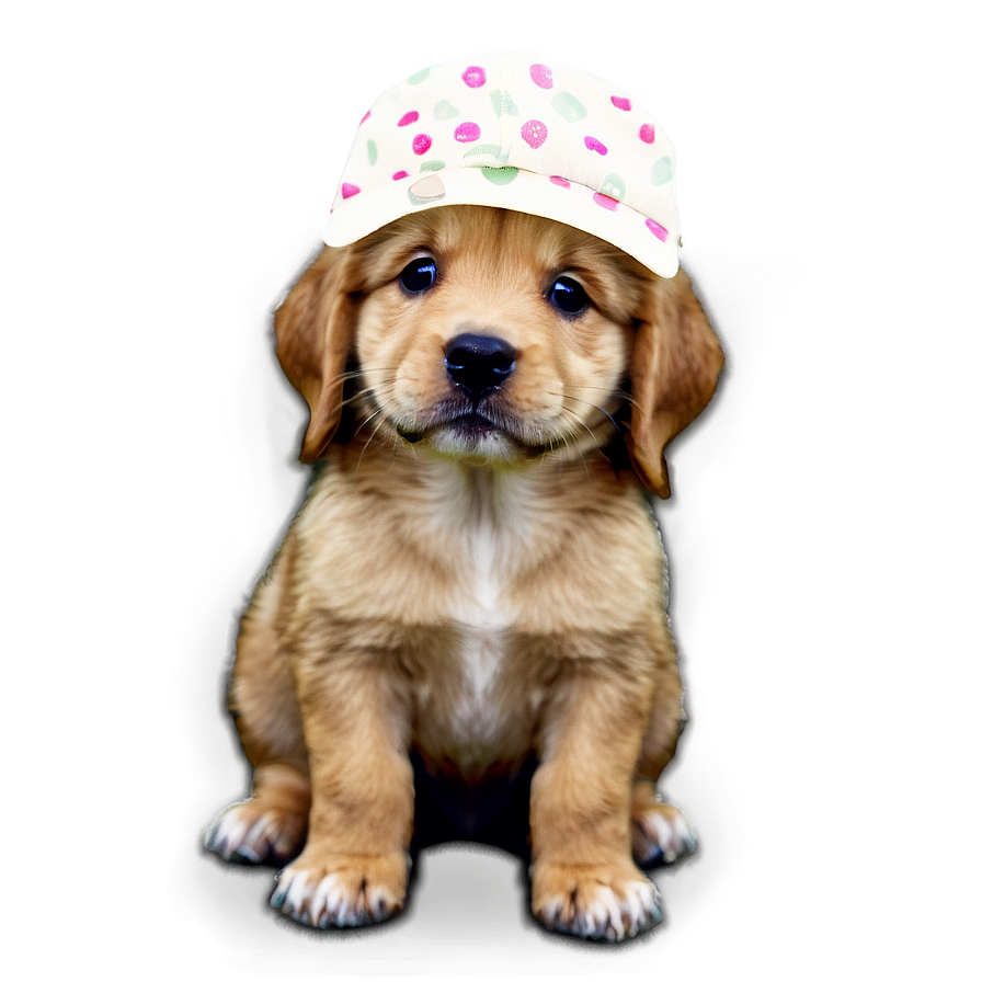 Puppy With Hat Png 12