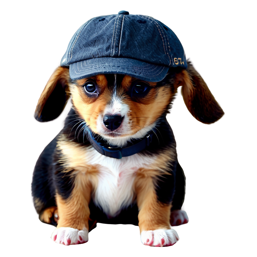 Puppy With Hat Png Etu99