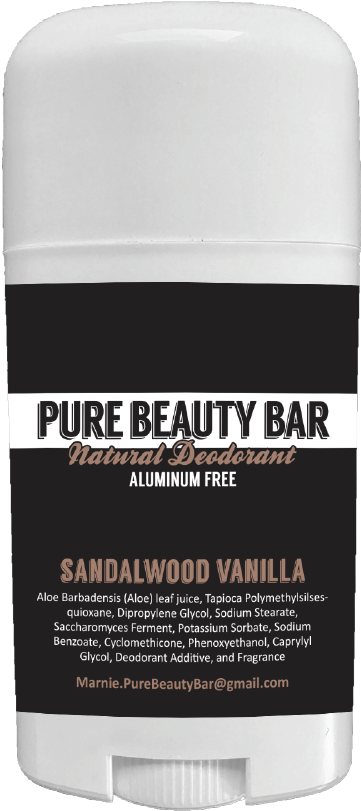 Pure Beauty Bar Sandalwood Vanilla Deodorant