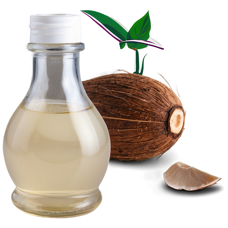 Pure Coconut Oil Png 06262024