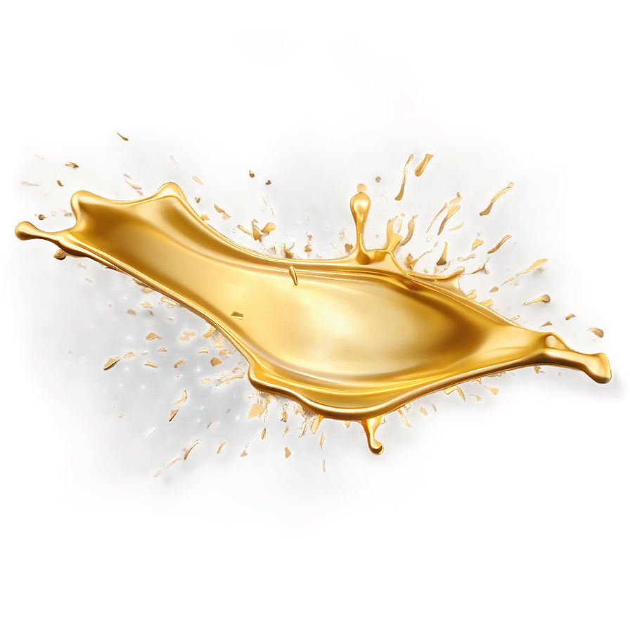 Pure Gold Splash Texture Png 20