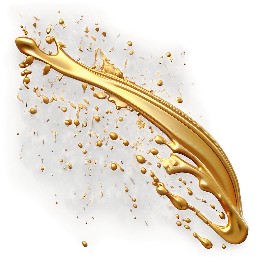 Pure Gold Splash Texture Png Qqy93