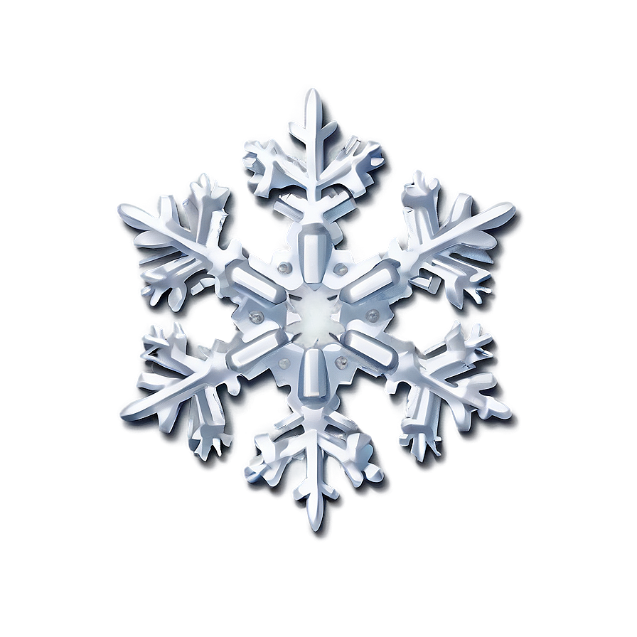 Pure Snowflake Icon Png 06282024