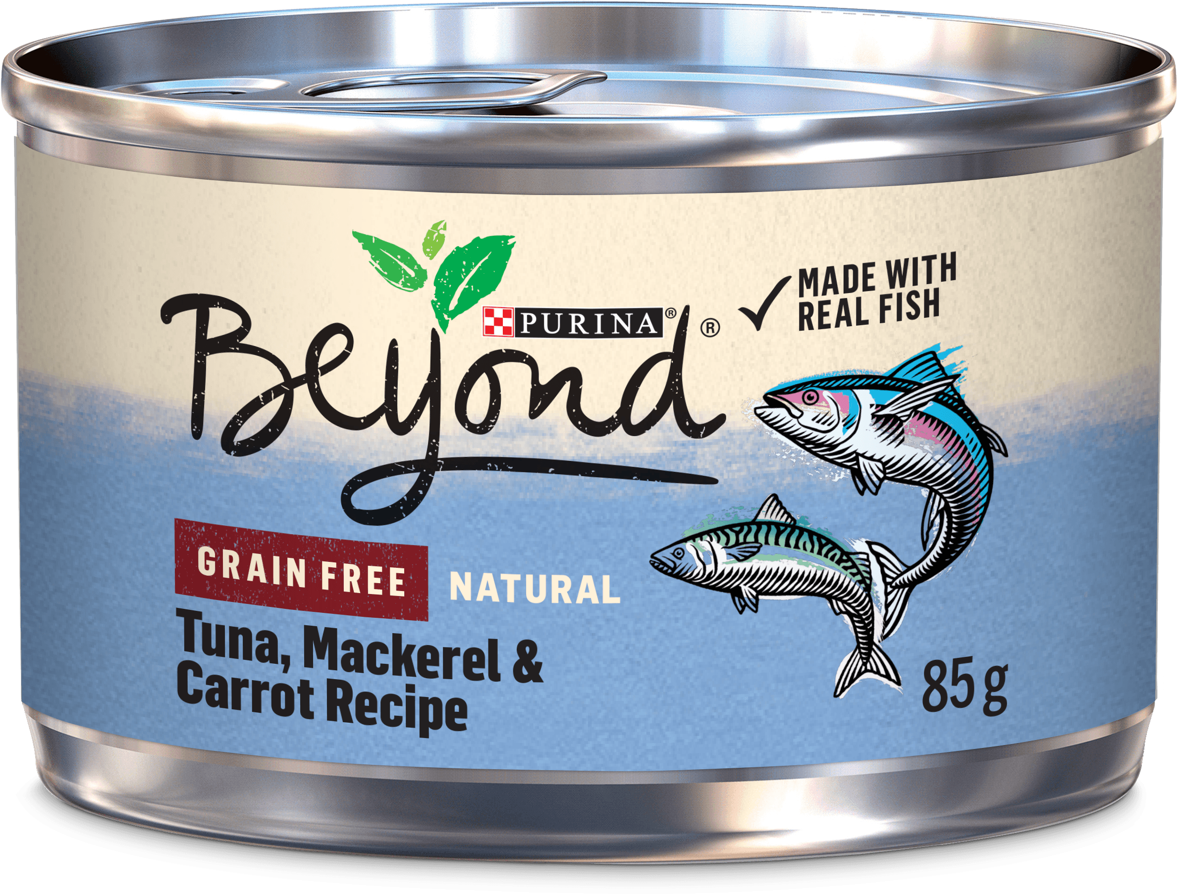 Purina Beyond Tuna Mackerel Carrot Recipe Cat Food Can