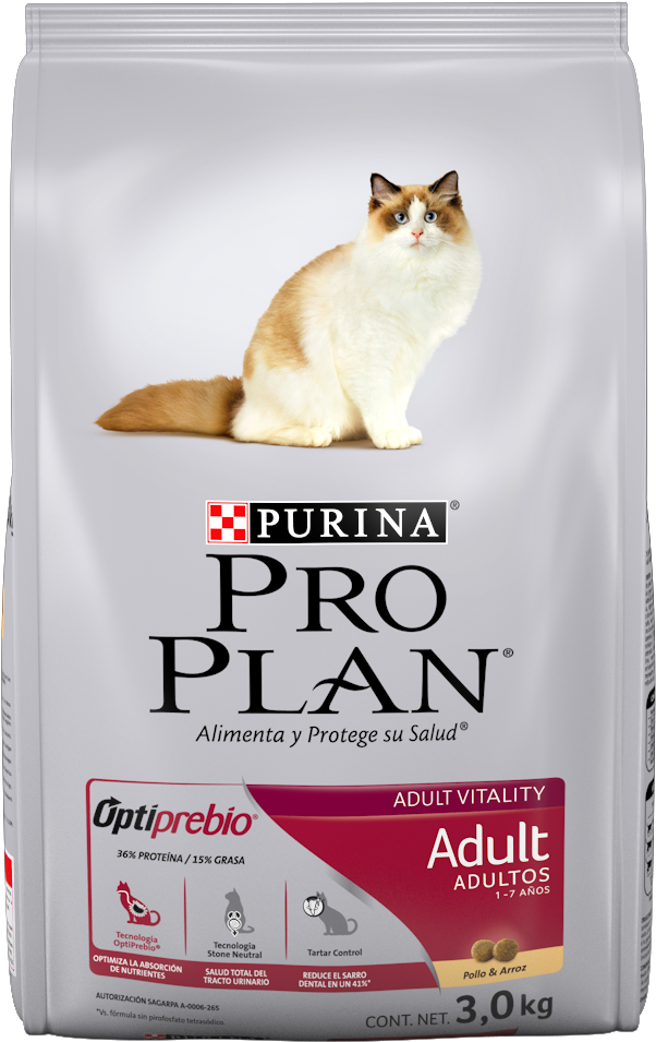 Purina Pro Plan Adult Cat Food Package