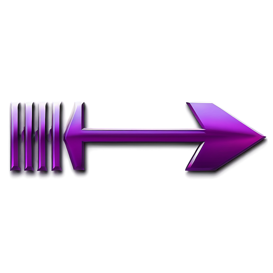 Purple Arrow Icon Png 34