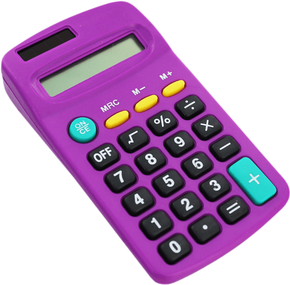 Purple Basic Calculator