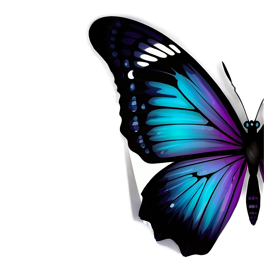 Purple Butterfly Background Png 41