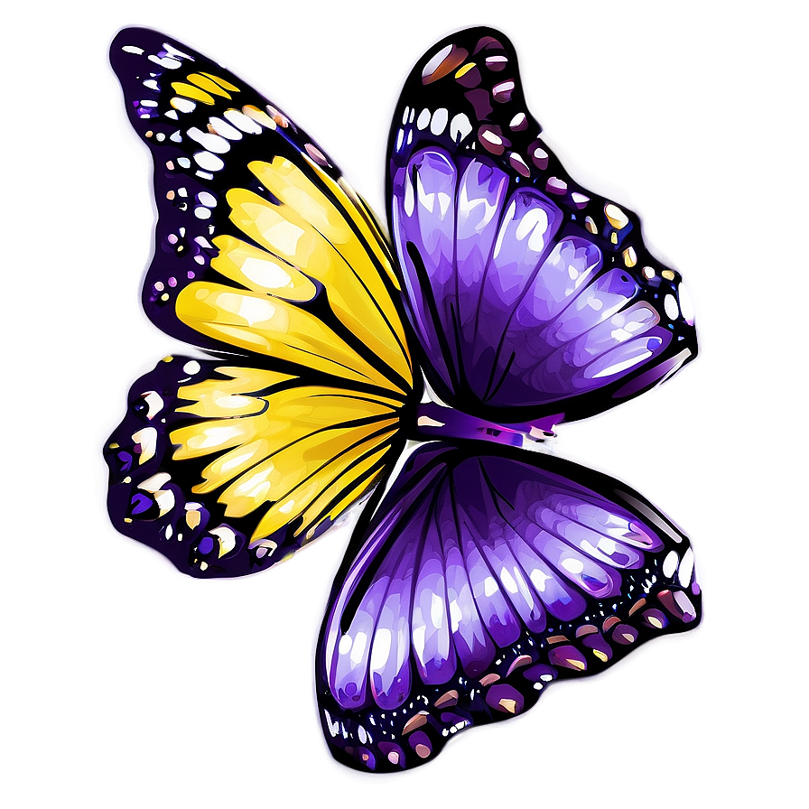 Purple Butterfly Clipart Png 05232024