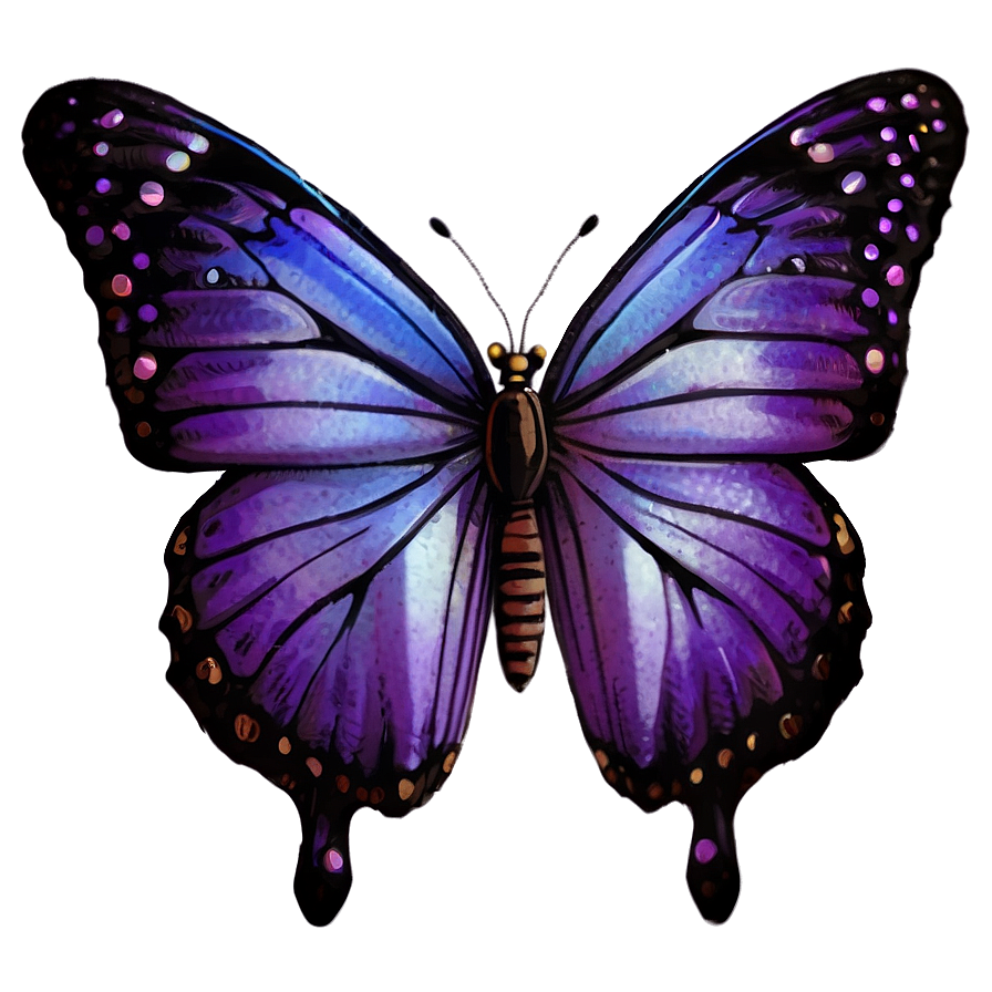 Purple Butterfly PNG 33 PNG with transparent background