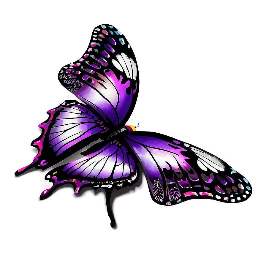 Purple Butterfly Wings Png 49