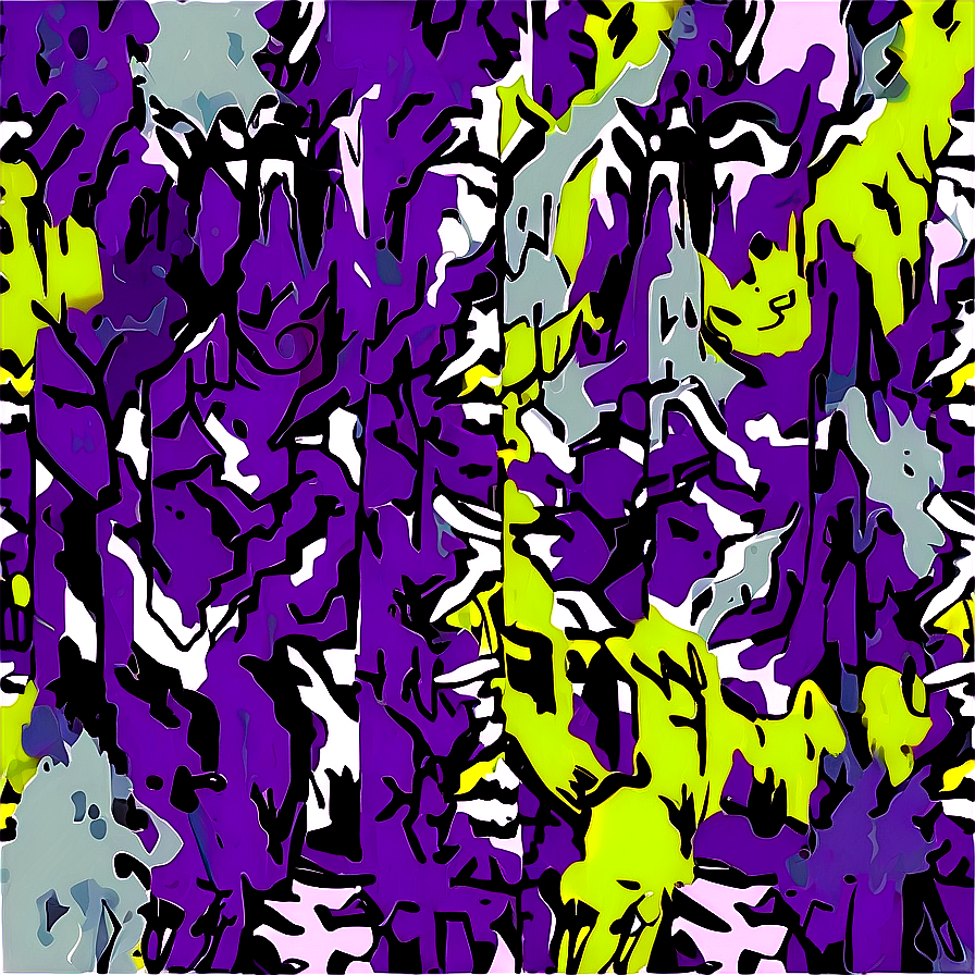 Purple Camo Fabric Png 05062024