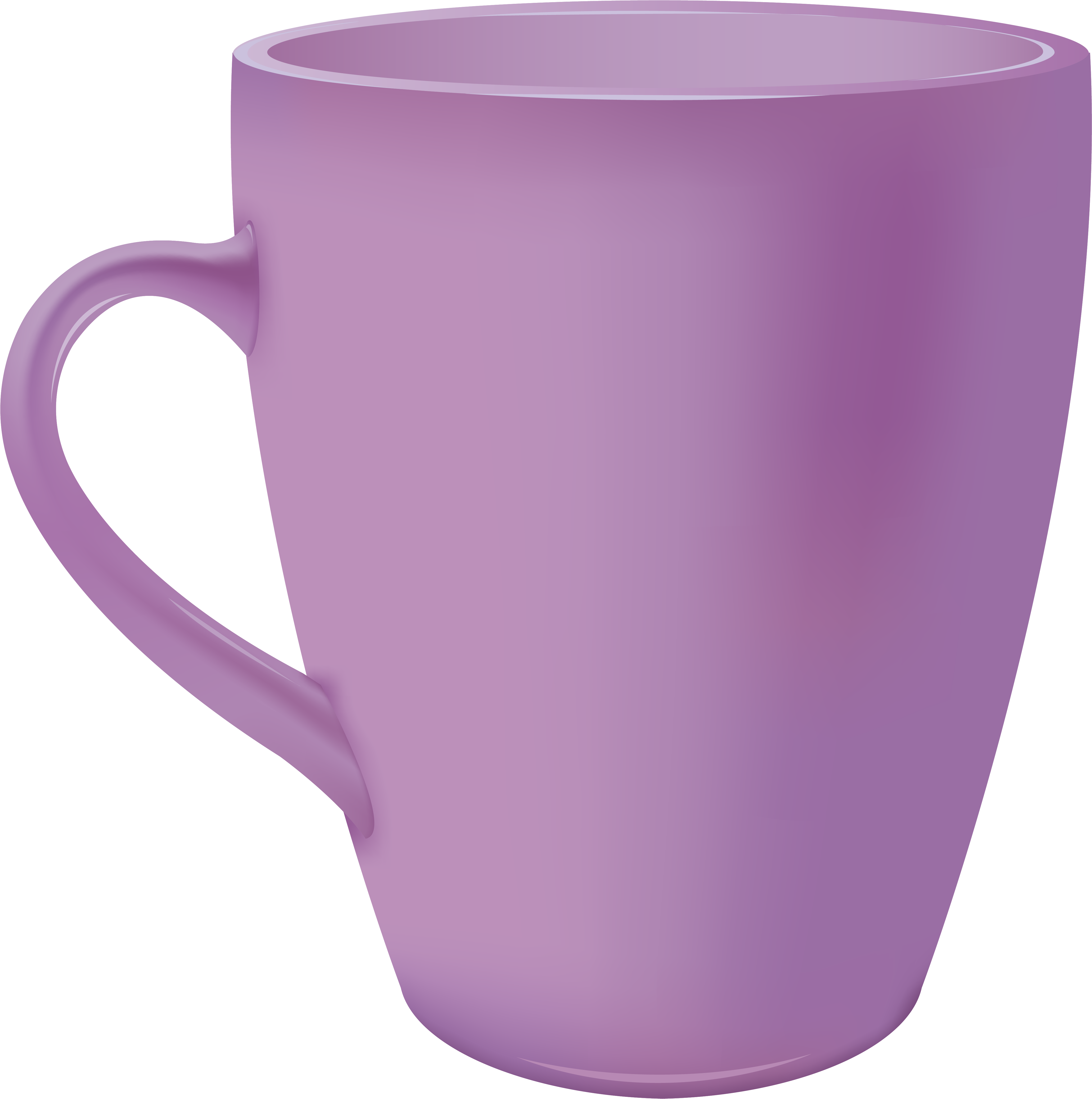 Violet Cup Png Clipart - Transparent Background Cup Clip Art, Png Download PNG with transparent background