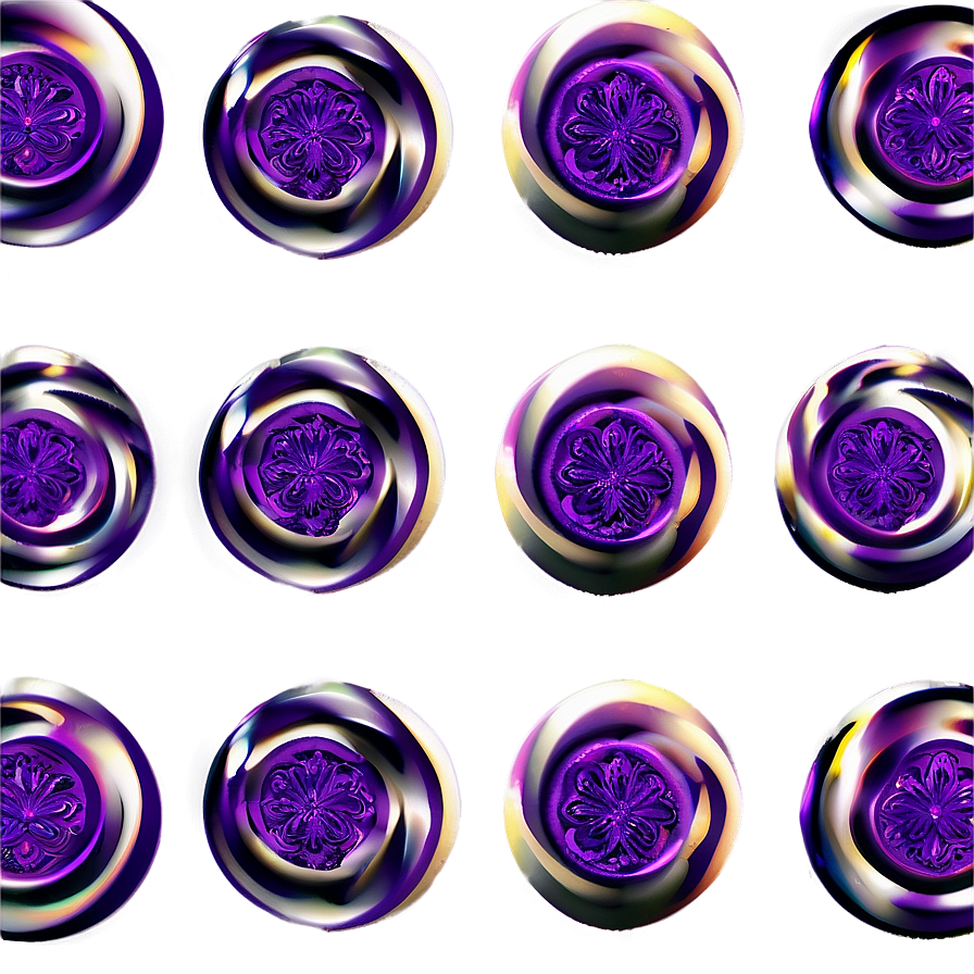 Purple Circle Pattern Png 46