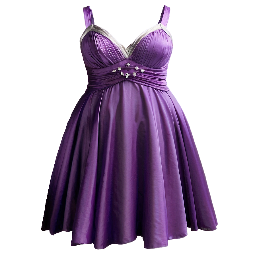 Purple Dress PNG 05062024 PNG with transparent background