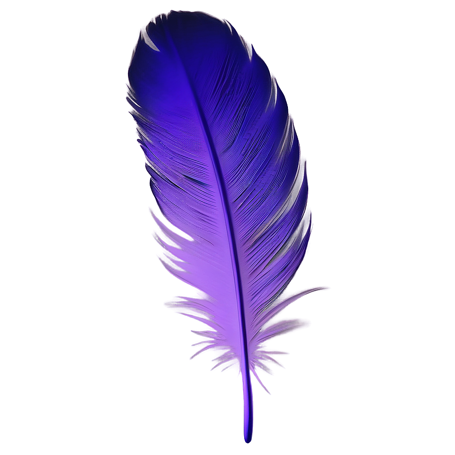 Purple Feather PNG dqu PNG with transparent background