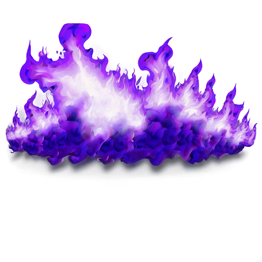 Purple Fire Effect PNG 06252024 PNG with transparent background