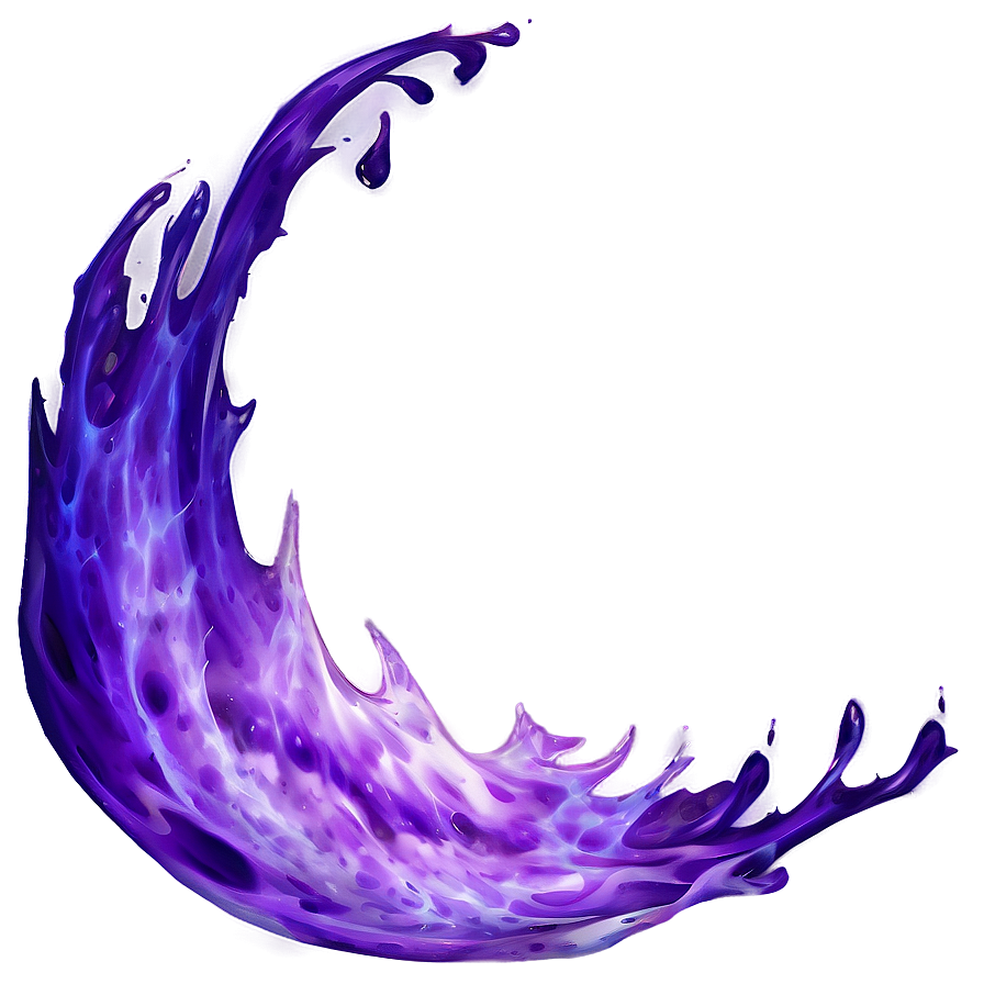 Purple Fire Wave PNG 82 PNG with transparent background