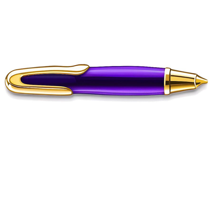 Purple Flair Pen Png 06292024