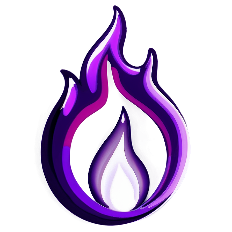 Purple Flame Clipart Png Vmy