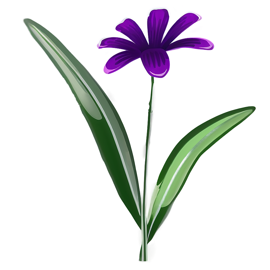 Purple Flower PNG 05062024 PNG with transparent background