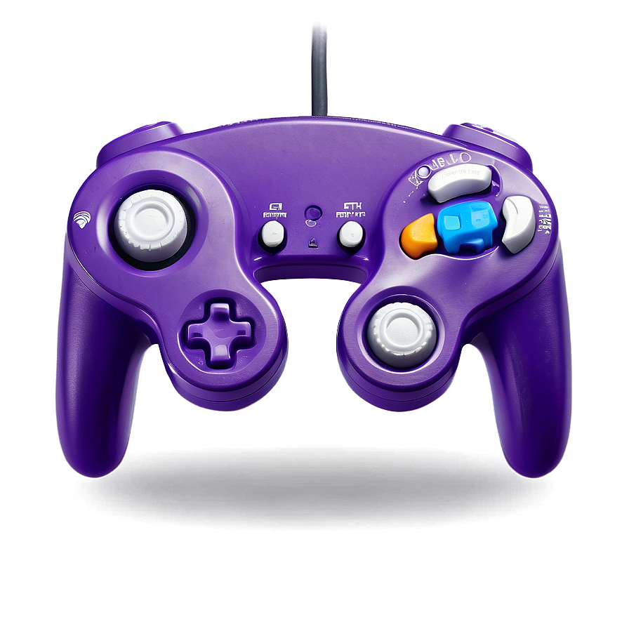 Purple Gamecube Console Png Grg