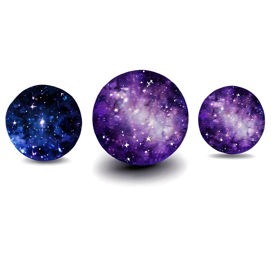 Purple Glitter Galaxy Png 06252024