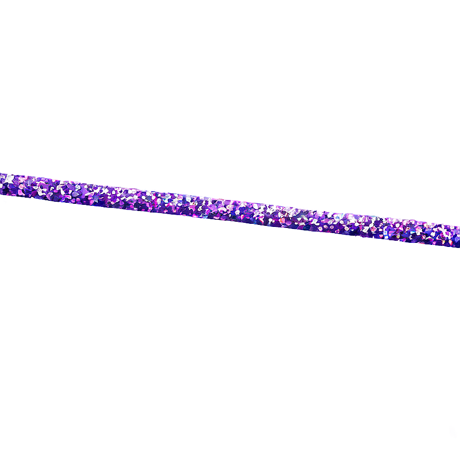 Purple Glitter Line Border Png Xdw