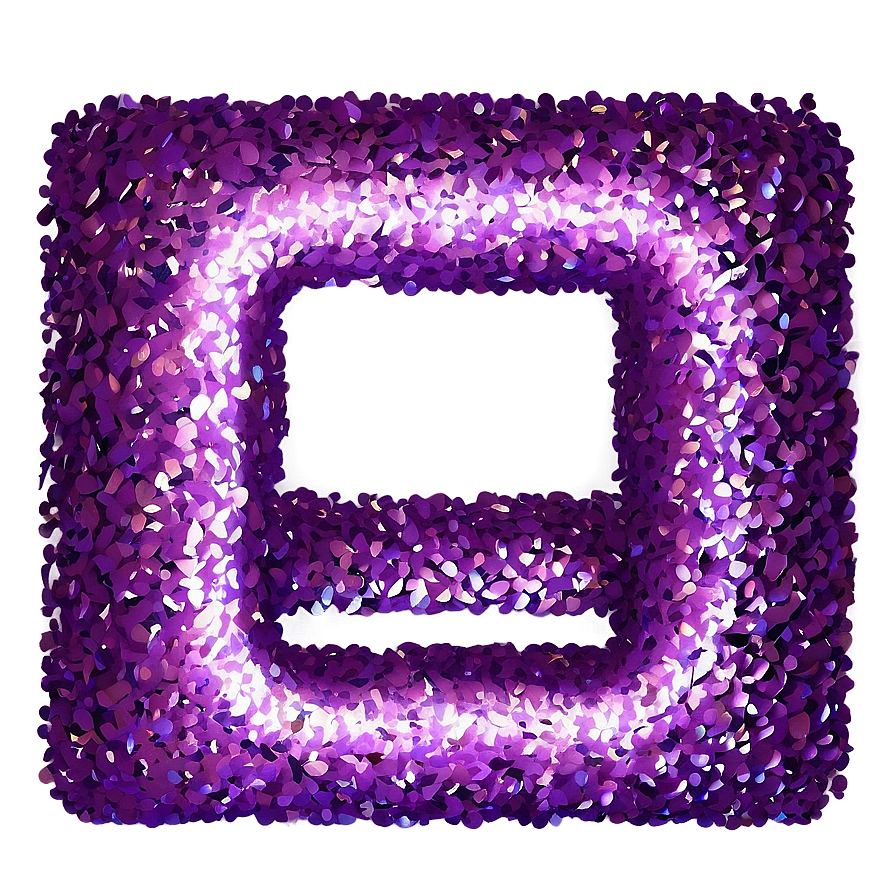 Purple Glitter Overlay Png 55