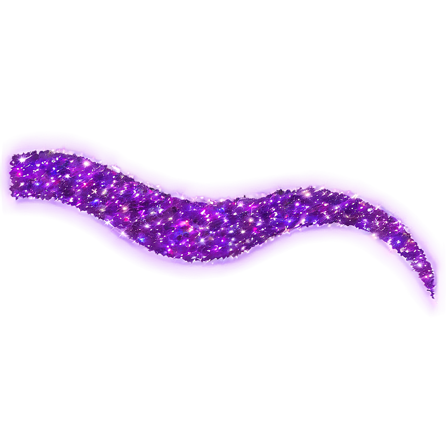 Purple Glitter Swirl Png 41