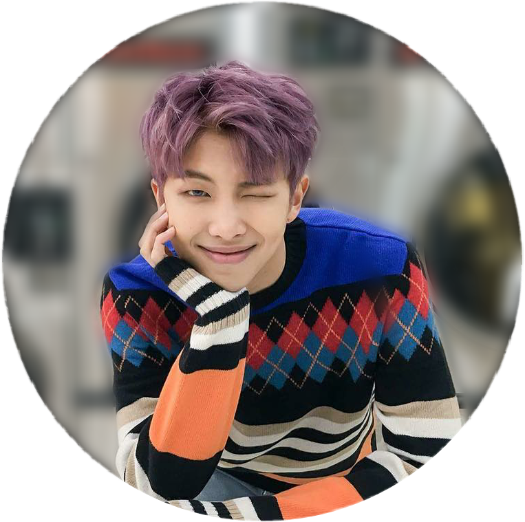 #namjoon #kimnamjoon♡ #kimnamjoon #rm #rapmon #fantasy - Kim Namjoon Winking, HD Png Download PNG with transparent background