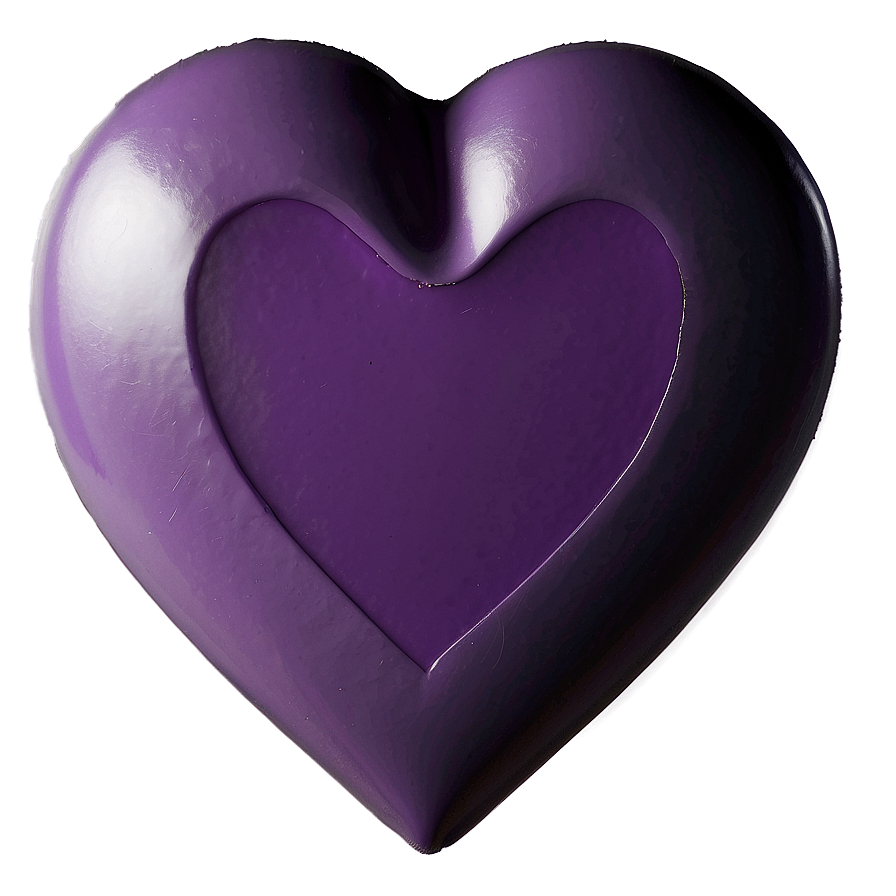 Purple Heart Emoji Png 92