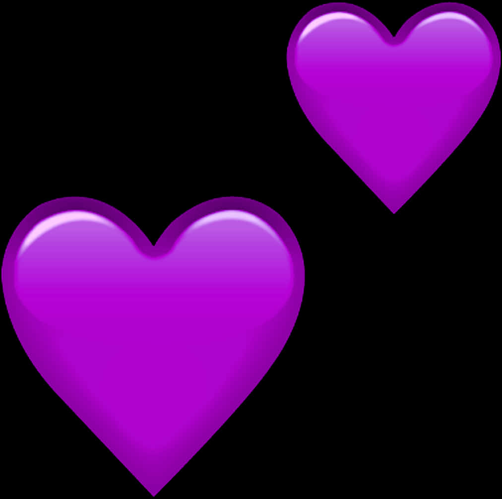 #corazones #hearts #pinks #pink #rosa #amor #emoticon - Pink And Purple Hearts, HD Png Download PNG image with a transparent background, free high-resolution download
