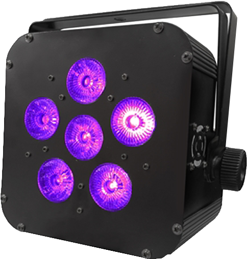 Purple L E D Stage Light Panel