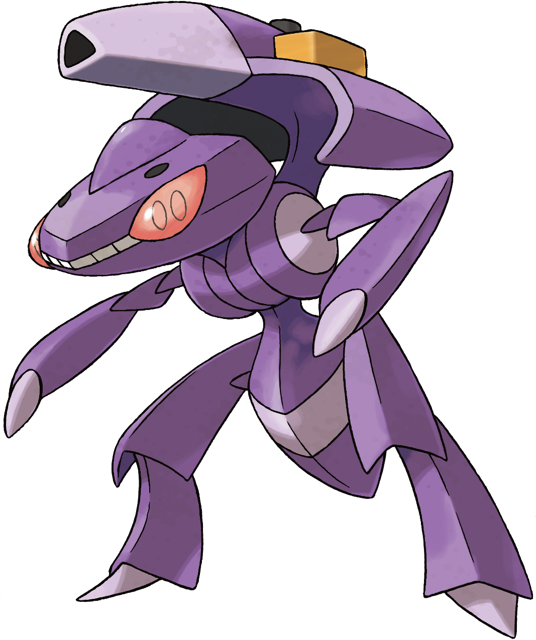 Purple_ Mechanical_ Pokemon_ Genosect