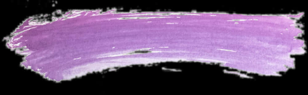 Purple Paint Brush Stroke PNG image with a transparent background, free high-resolution download
