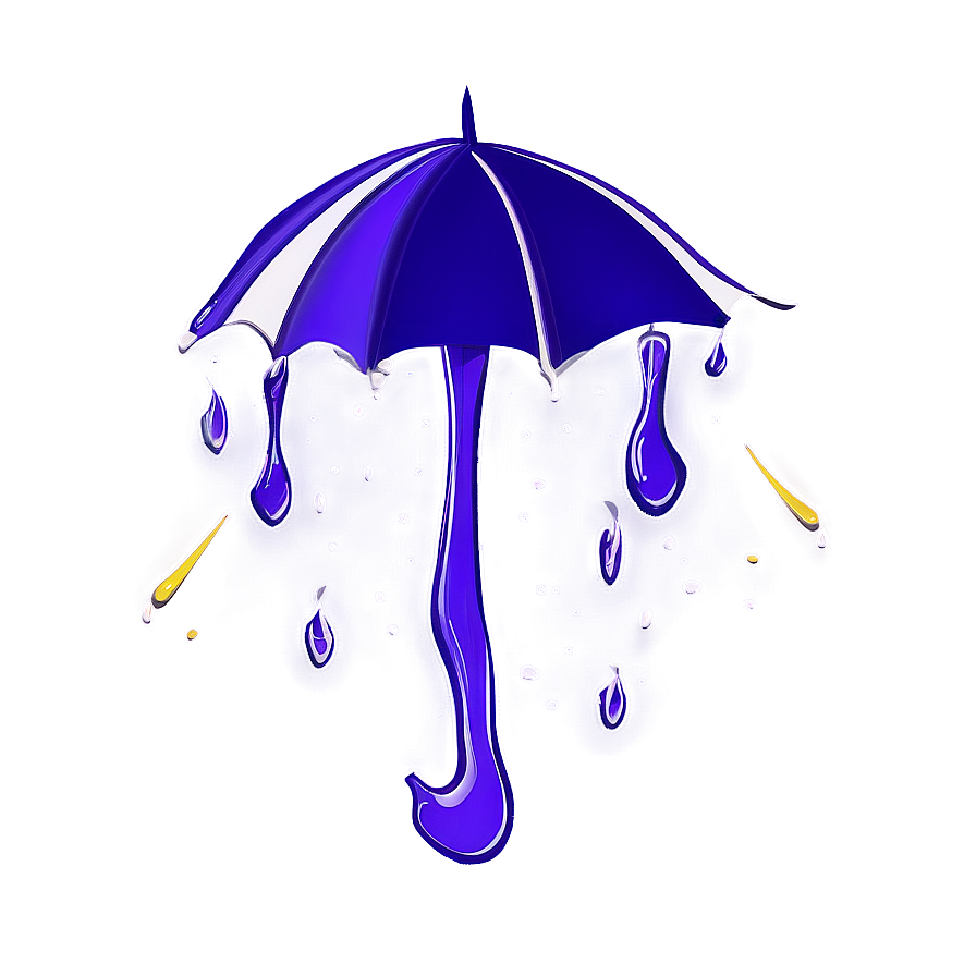 Purple Rain Puddle Reflection Png Sen