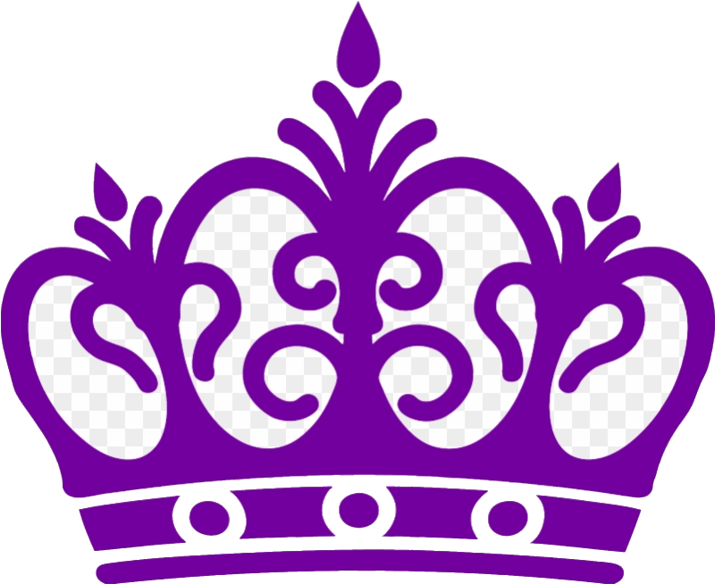 Queen Crown Png Purple - King And Queen Crown Png, Transparent Png PNG with transparent background